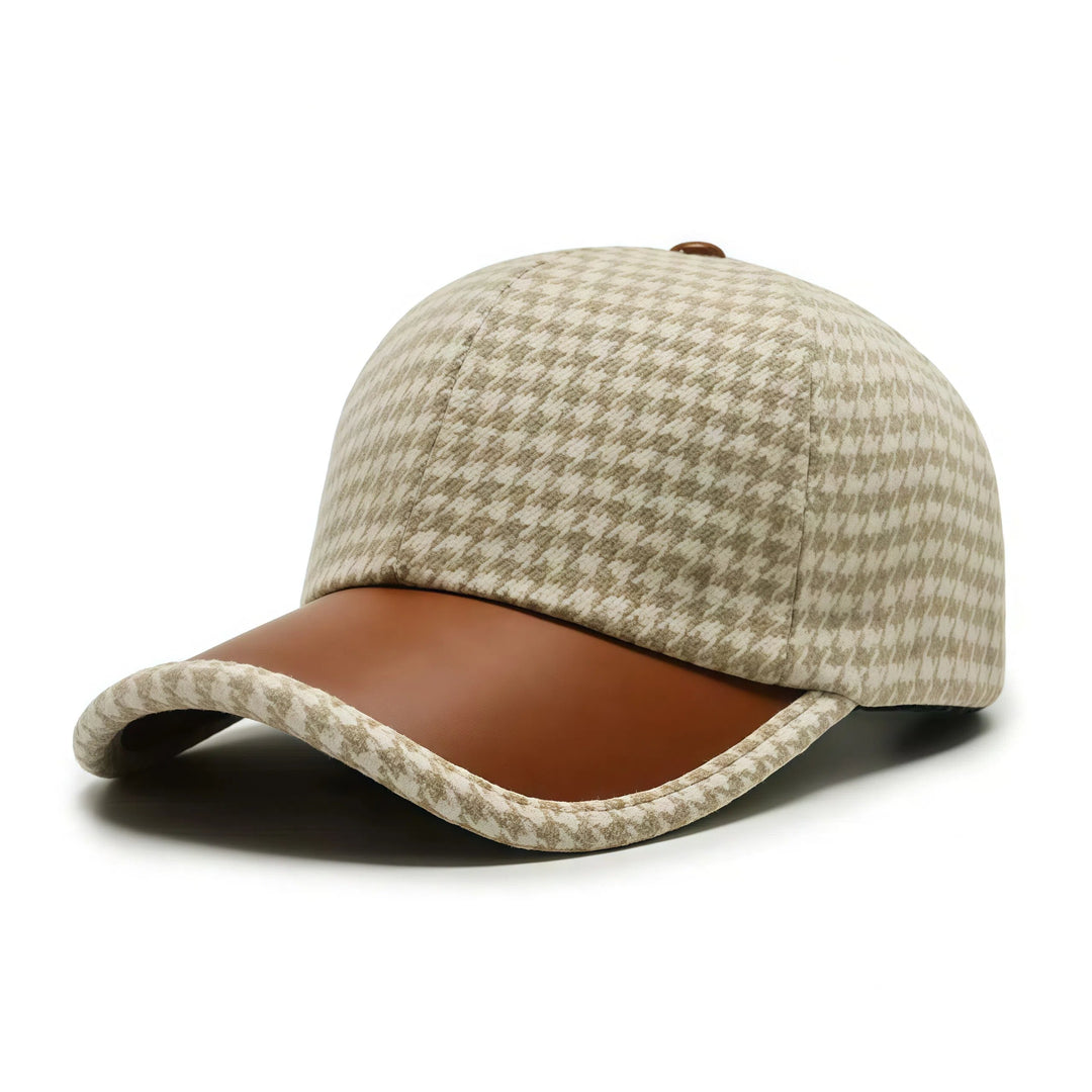 Kingsley Genuine Leather Cap