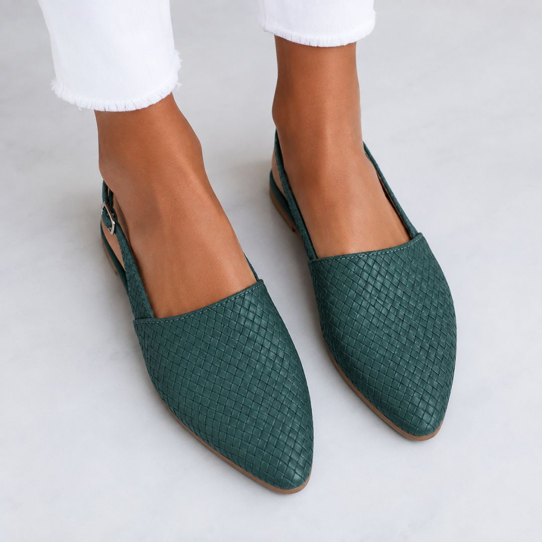 Caletta Braided Slingback Women’s Mules