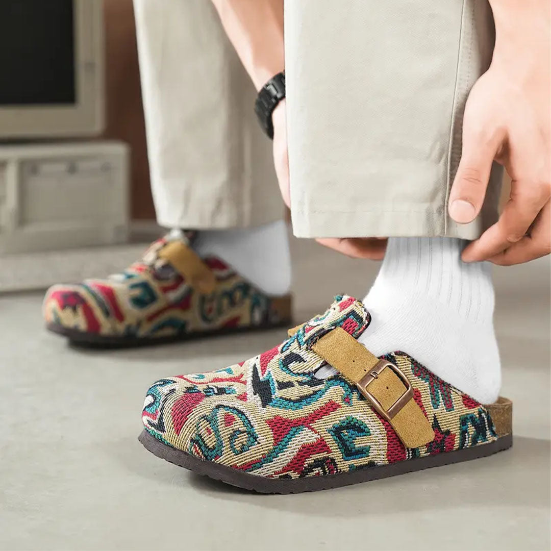 Ravello Jacquard Clogs