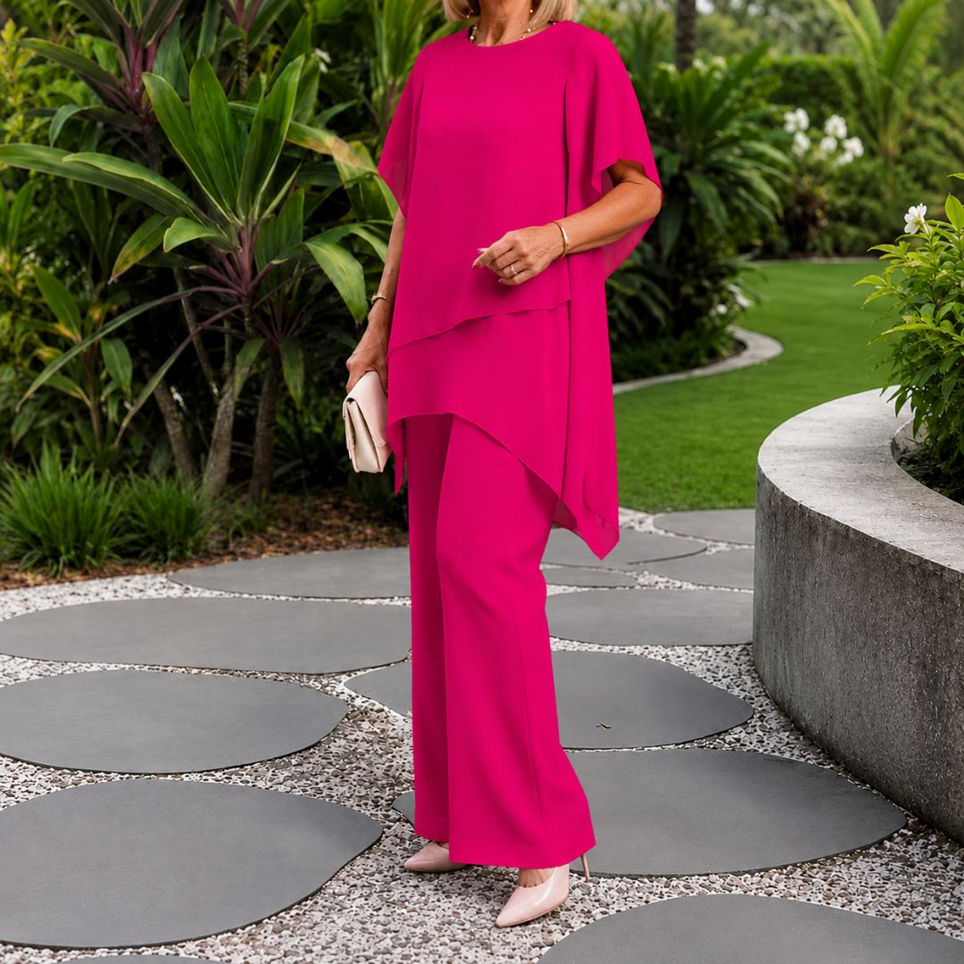 Elettra Asymmetrical Two-Piece Set
