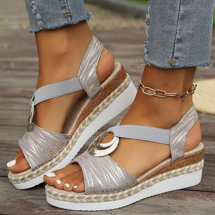 Alessandra Platform Wedge Sandals