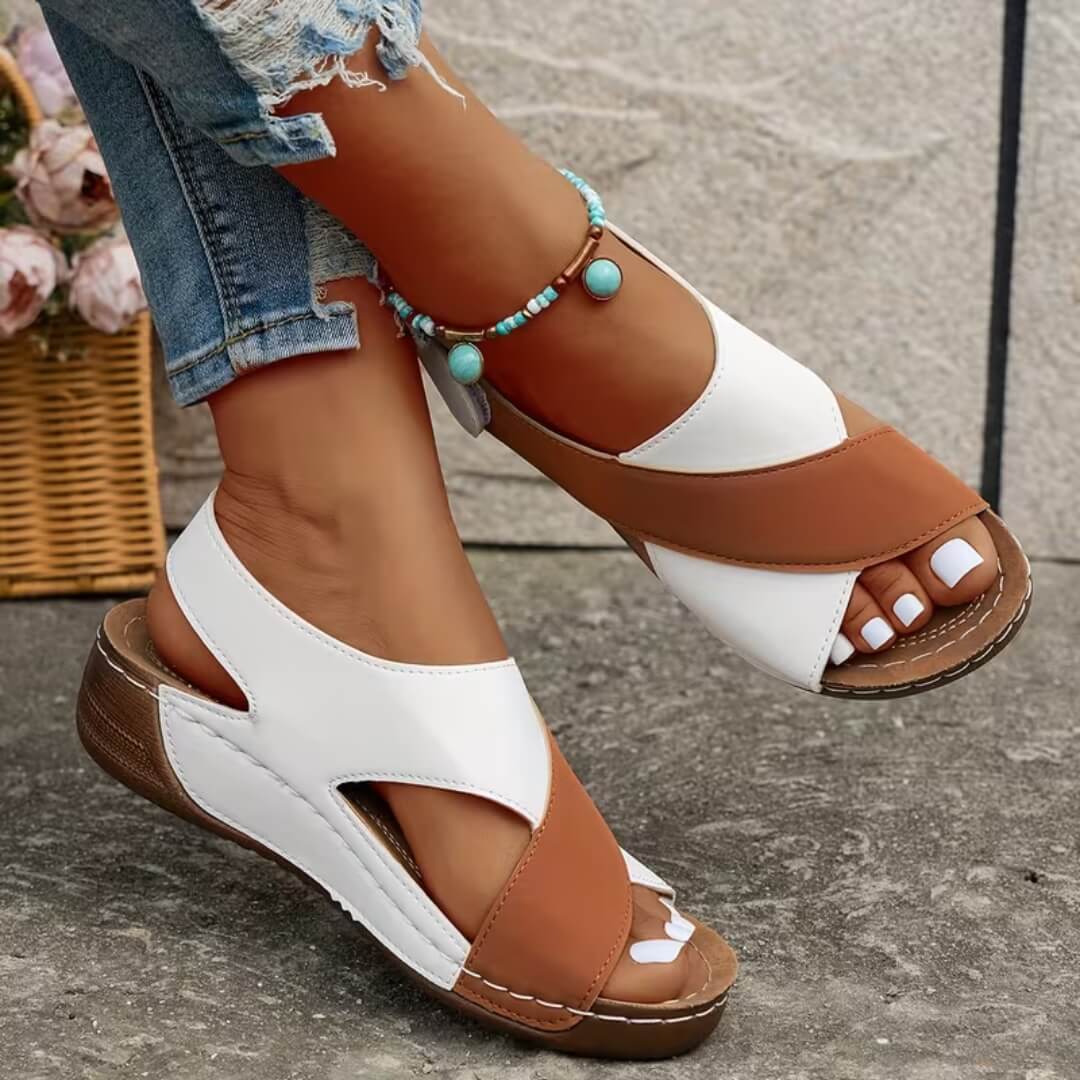 Bianca Wedge Sandals