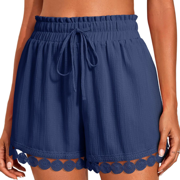 Ophelia Lace-Trim Women Shorts