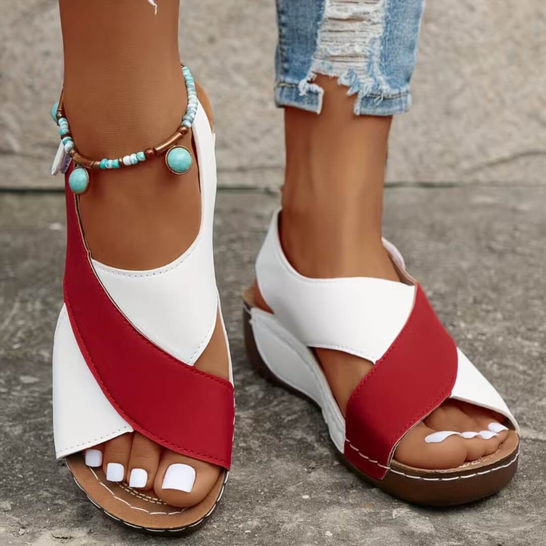 Bianca Wedge Sandals