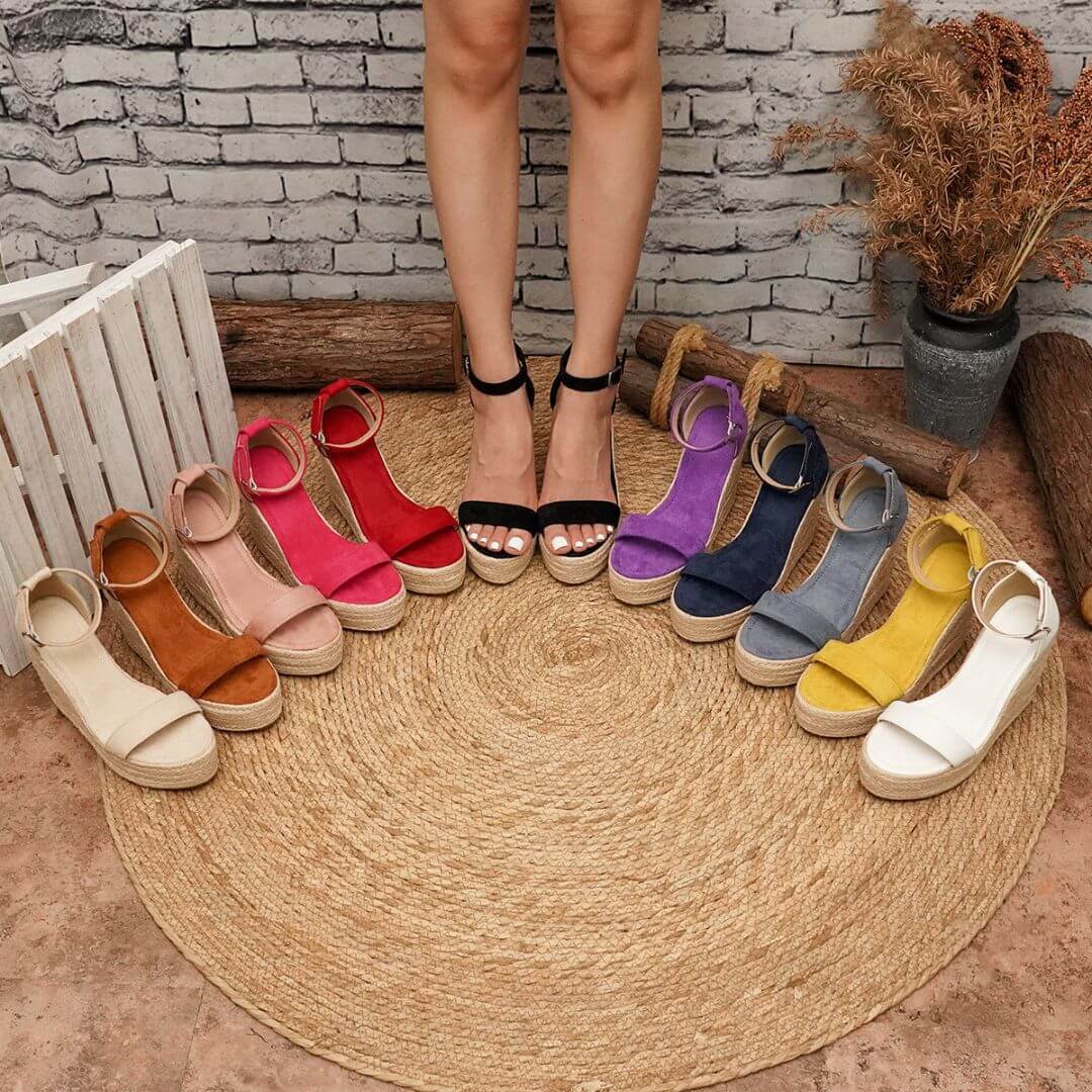 Valeria Boho Wedge Sandals