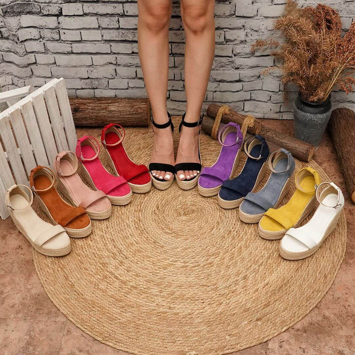 Valeria Boho Wedge Sandals