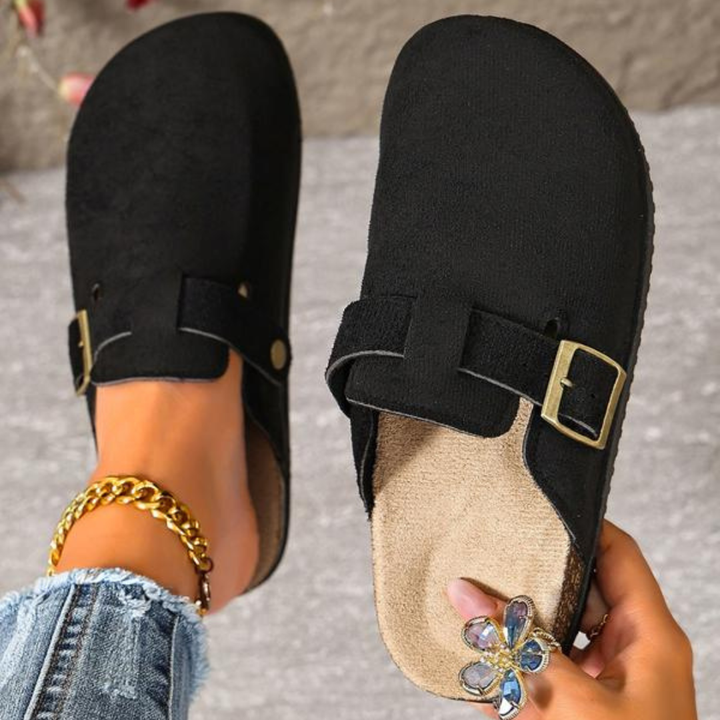 Sirmione Buckled Mules