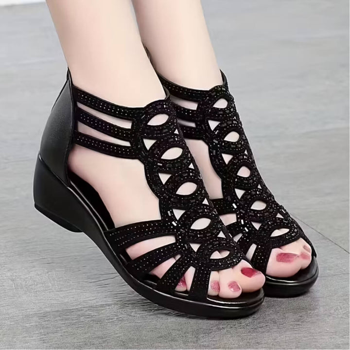 Aurelia Wedge Sandals
