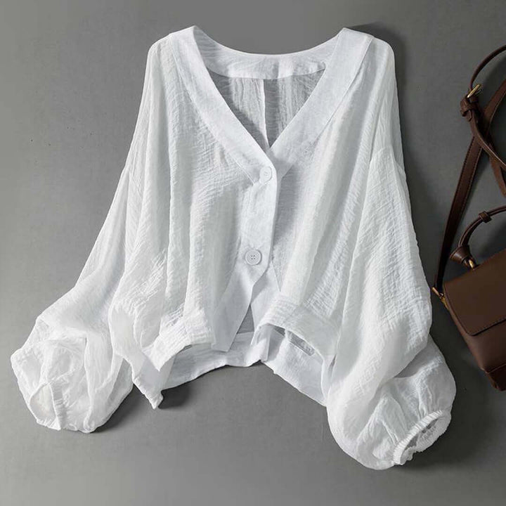 Sora Linen Blouse