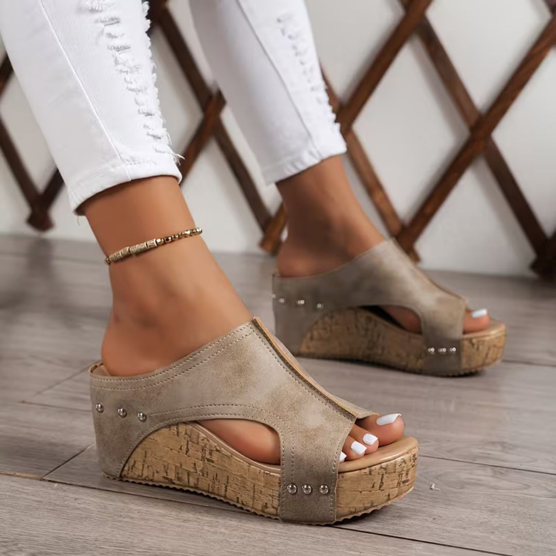 Marbella Platform Wedge Sandals