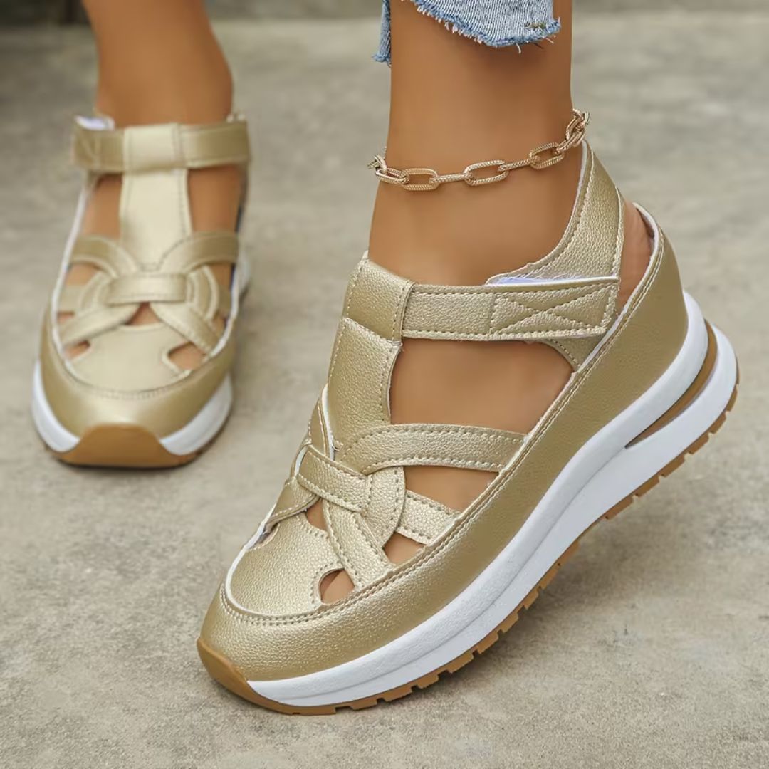 Portofino Platform Wedge Sandals