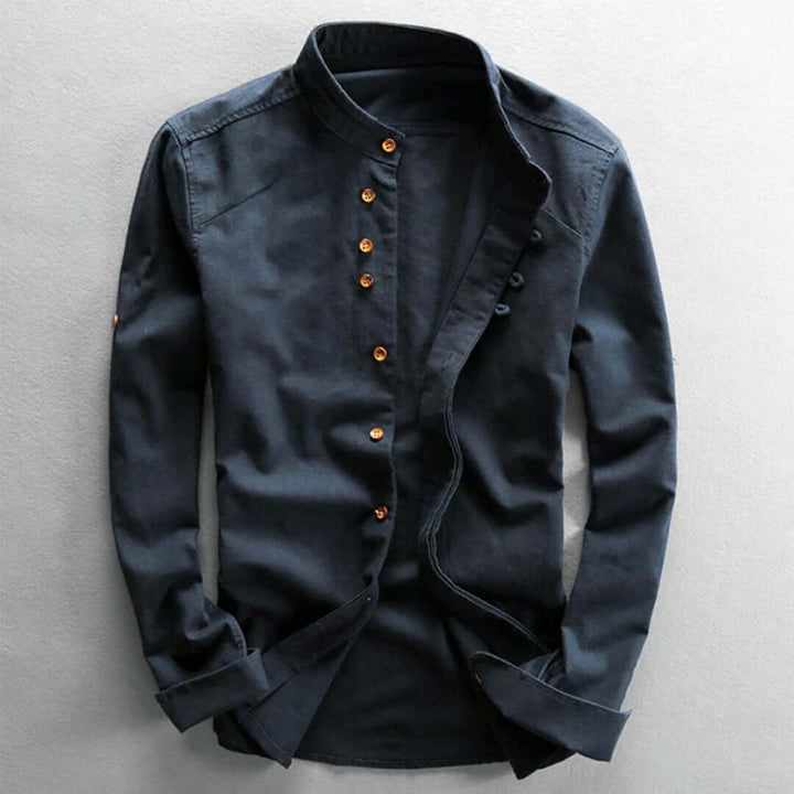 Haruki Linen Blend Japan Style Shirt