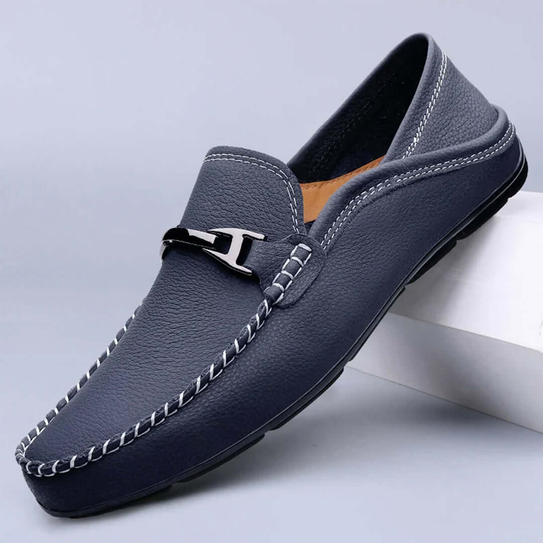 Alessio Leather Loafers