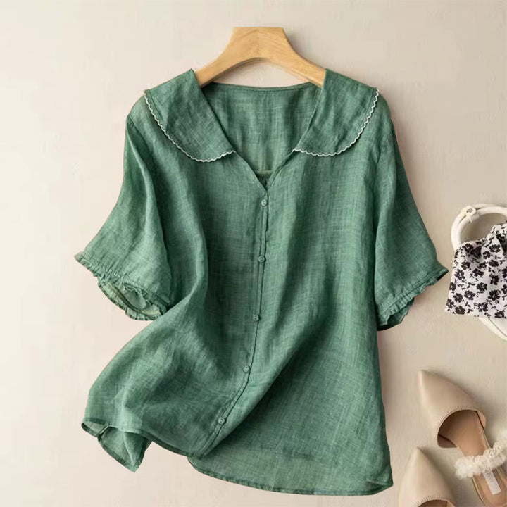 Lightweight Linen Blouse