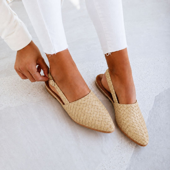 Caletta Braided Slingback Women’s Mules