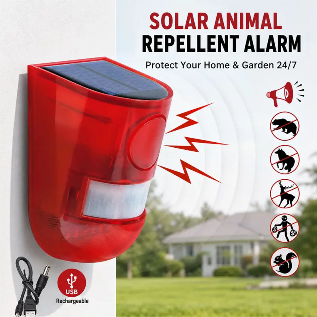 Solar Motion Sound Alarm