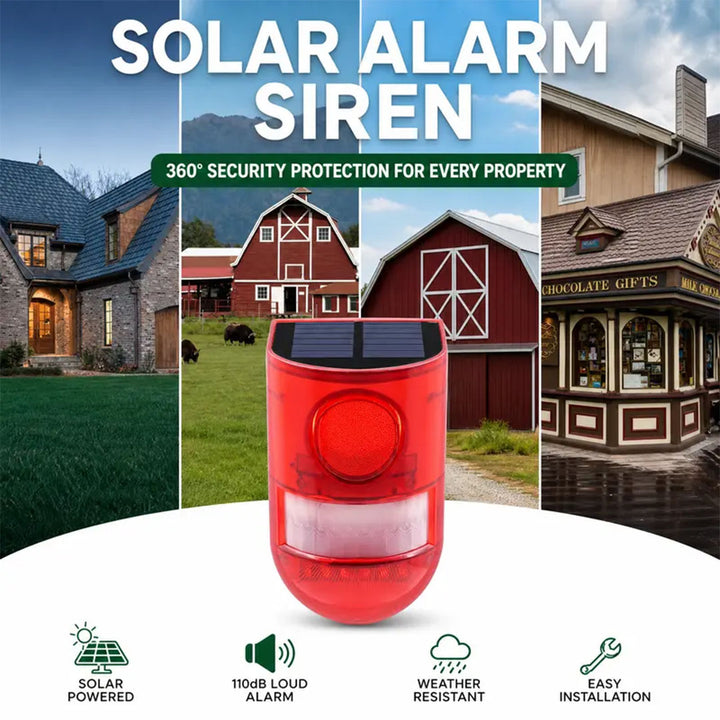 Solar Motion Sound Alarm
