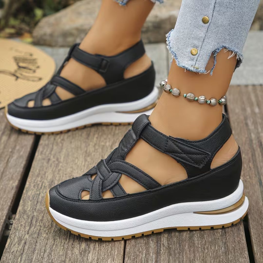Portofino Platform Wedge Sandals