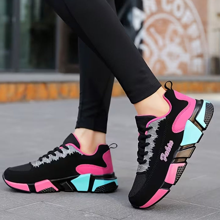 Giselle Chunky Color-block Sneakers