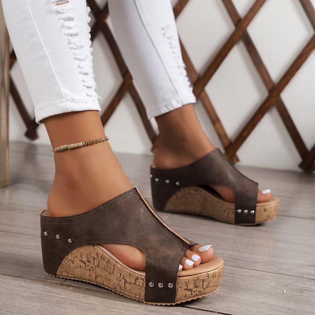 Marbella Platform Wedge Sandals