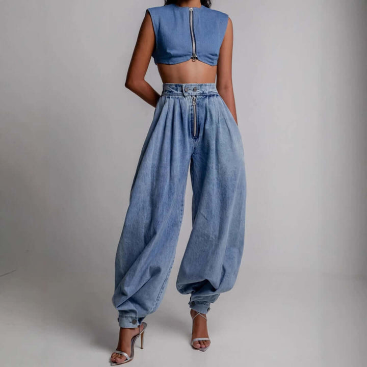 Nova High Waist Balloon Jeans
