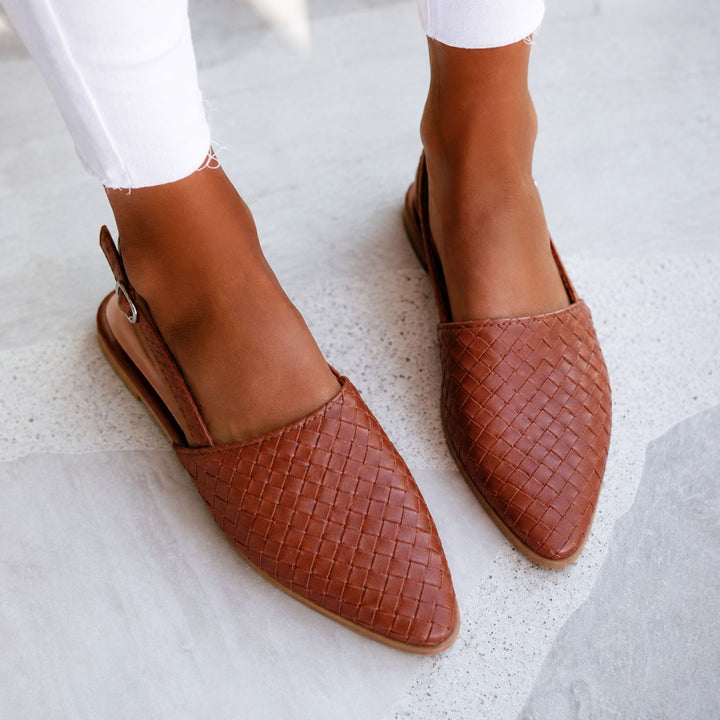 Caletta Braided Slingback Women’s Mules