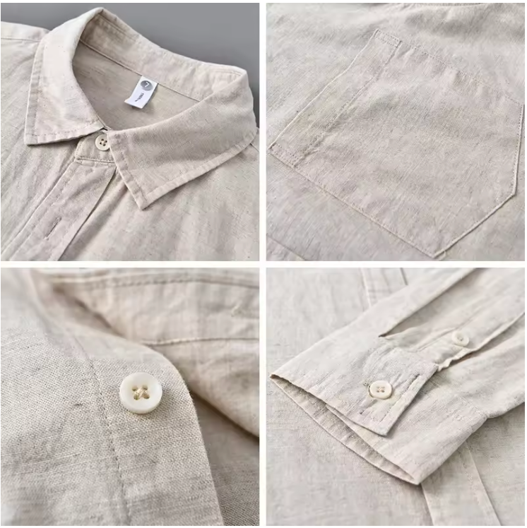 Breezy Linen Button-Up