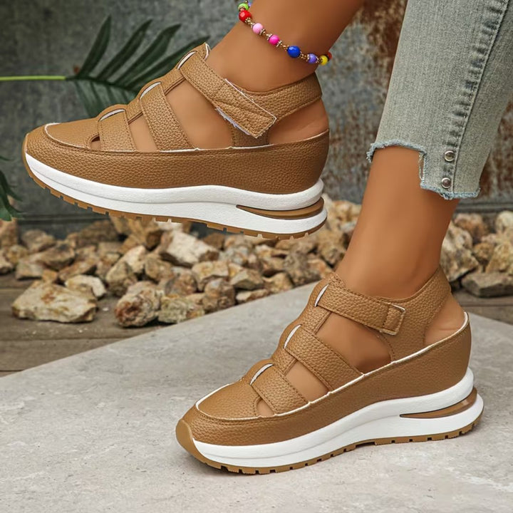 Milano Sporty Wedge Sandals