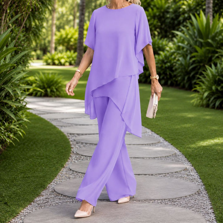 Elettra Asymmetrical Two-Piece Set