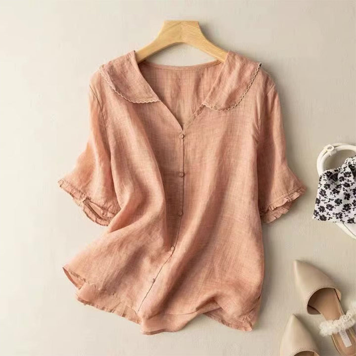 Lightweight Linen Blouse