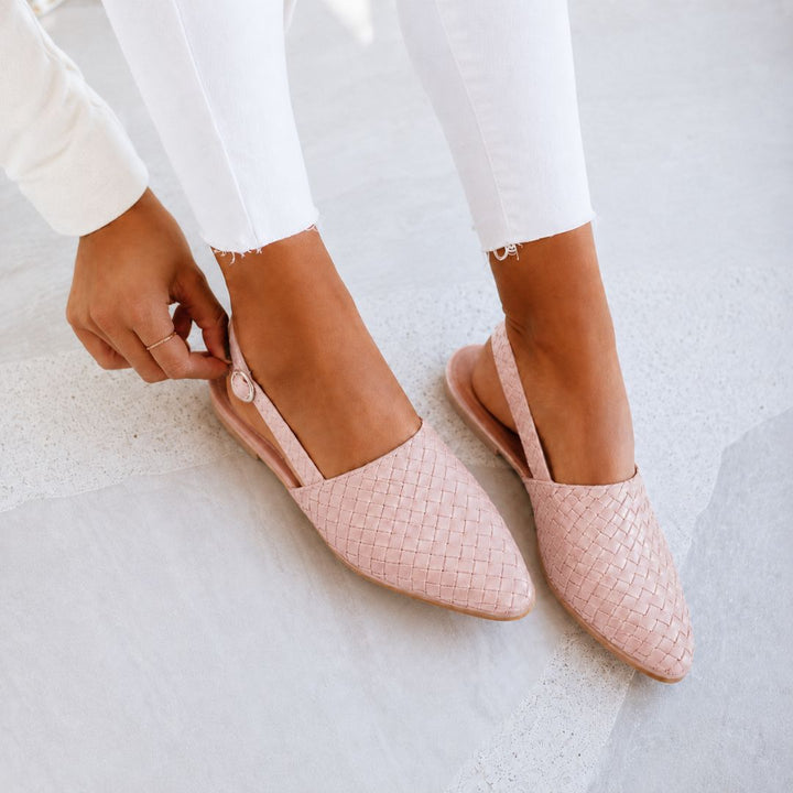 Caletta Braided Slingback Women’s Mules