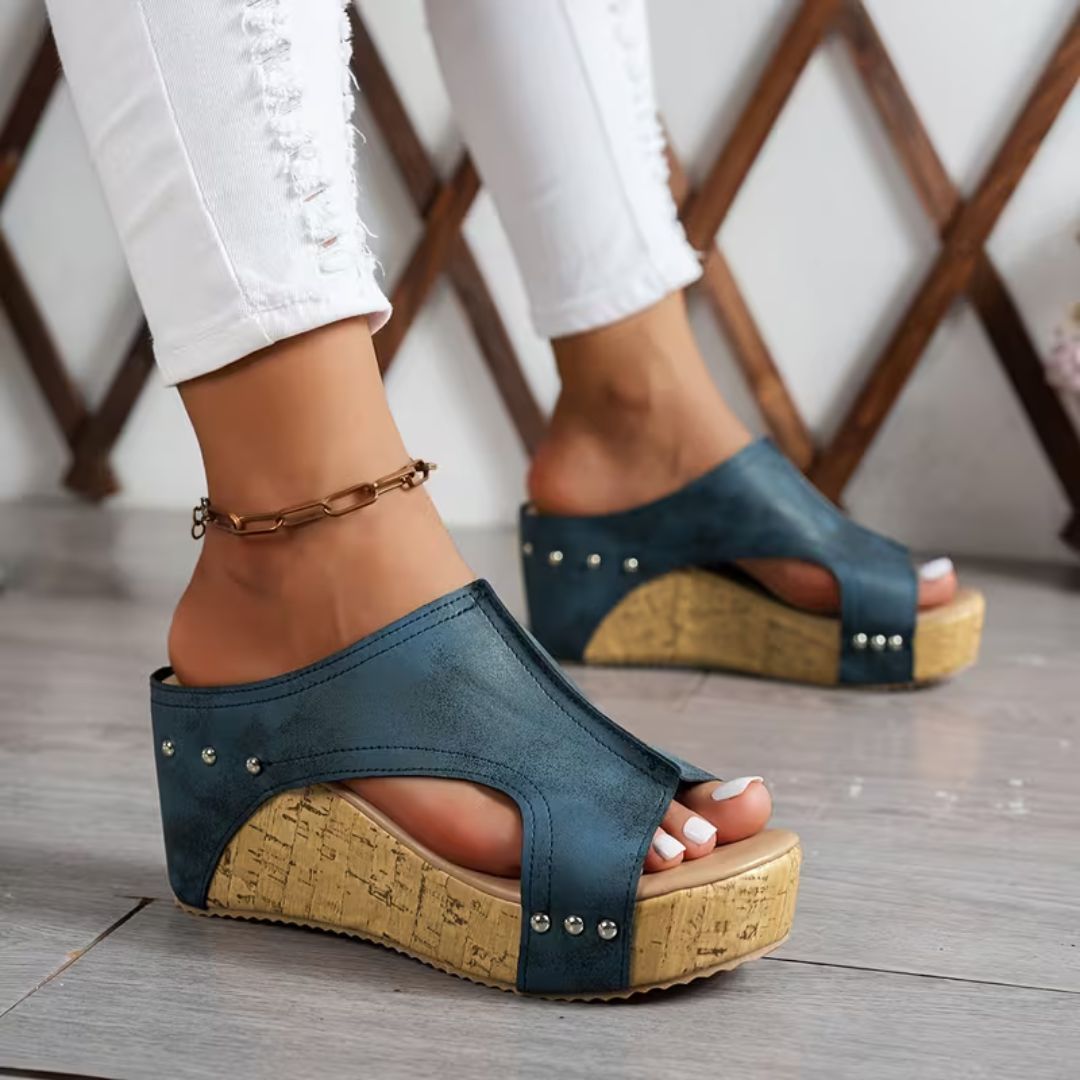 Marbella Platform Wedge Sandals