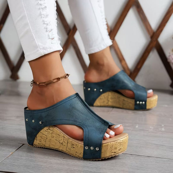 Marbella Platform Wedge Sandals