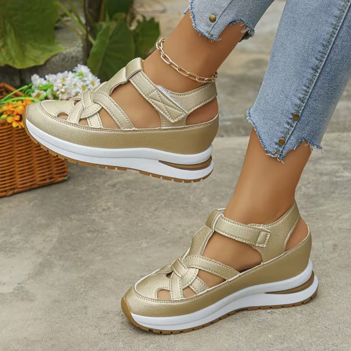 Portofino Platform Wedge Sandals