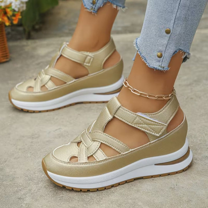 Portofino Platform Wedge Sandals
