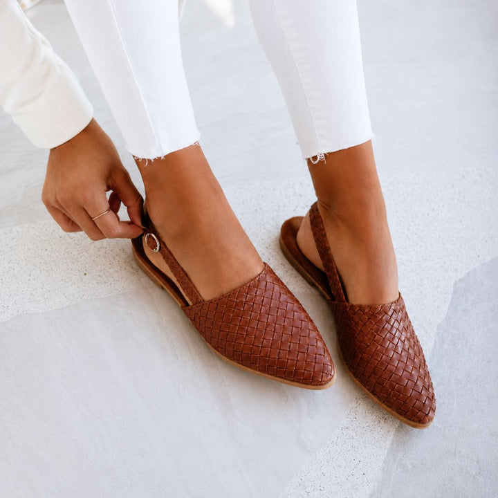 Caletta Braided Slingback Women’s Mules