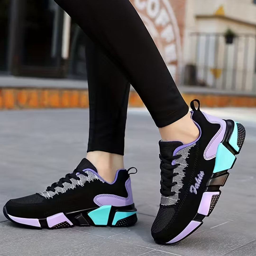 Giselle Chunky Color-block Sneakers