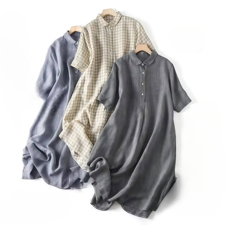 Eviana Margot Linen Dress