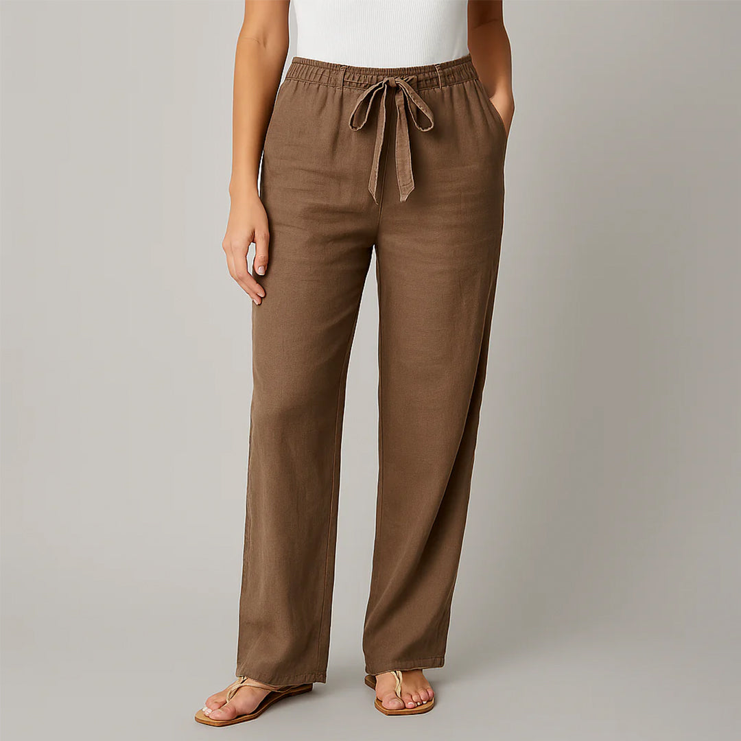Natural Linen Pants