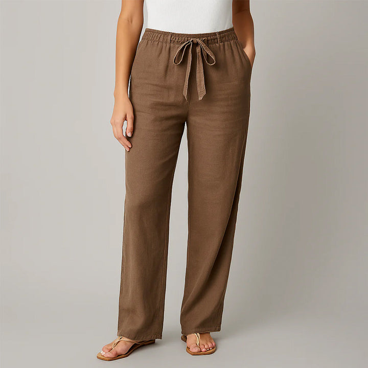 Natural Linen Pants