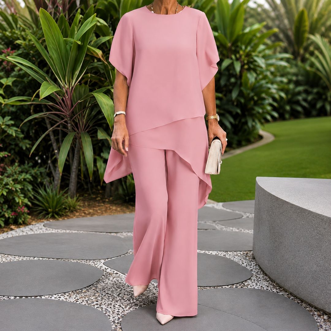 Elettra Asymmetrical Two-Piece Set