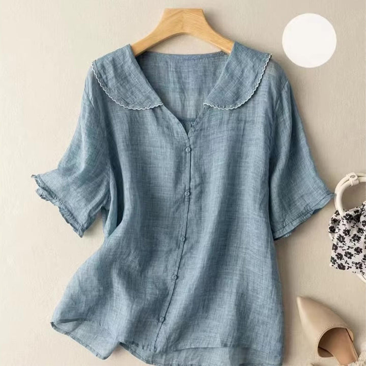Lightweight Linen Blouse