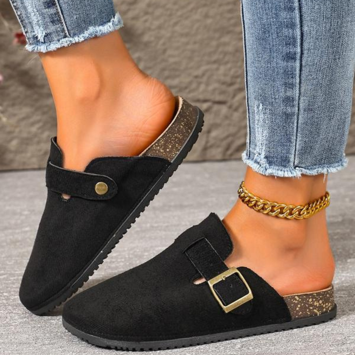 Sirmione Buckled Mules