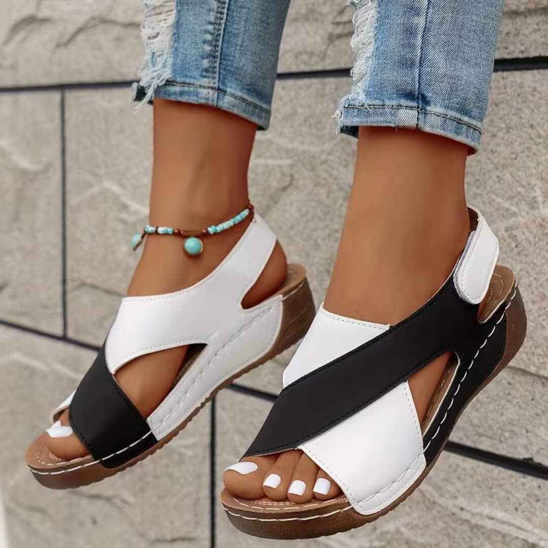 Bianca Wedge Sandals
