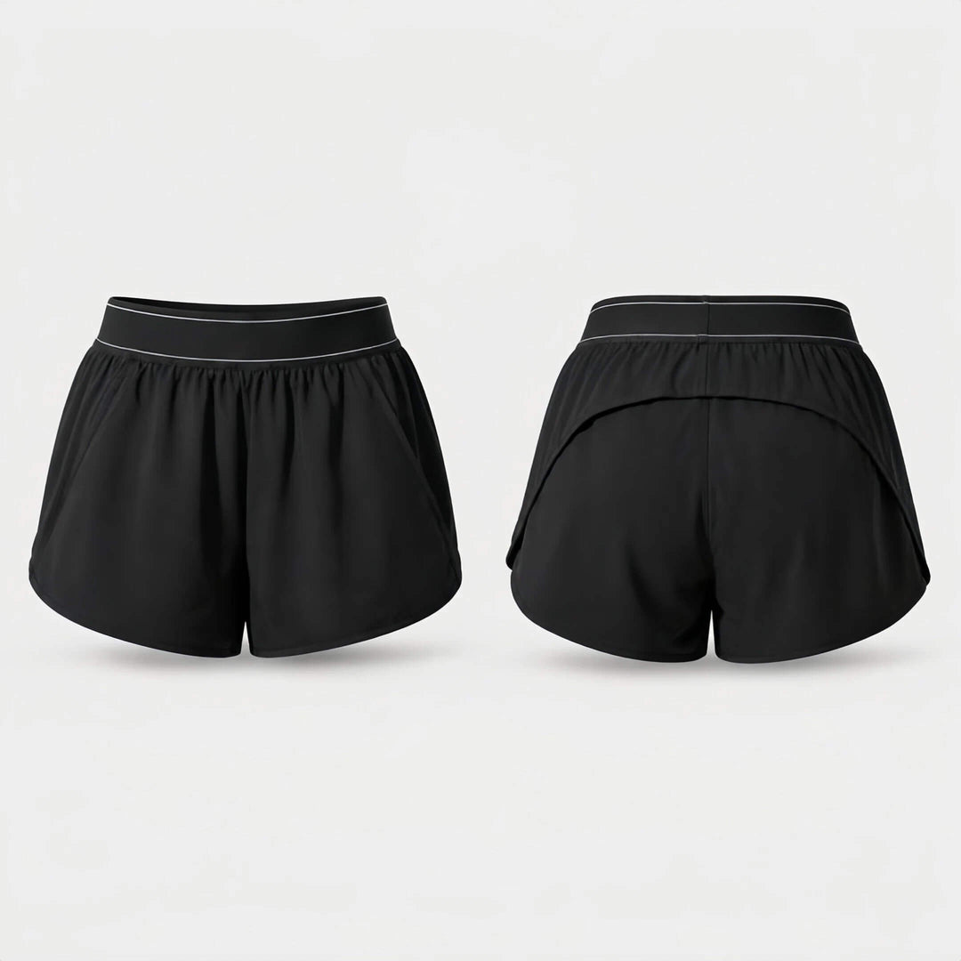Pia High Waisted Athletic Shorts
