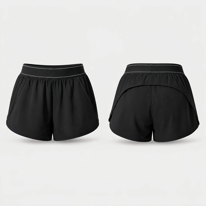 Pia High Waisted Athletic Shorts