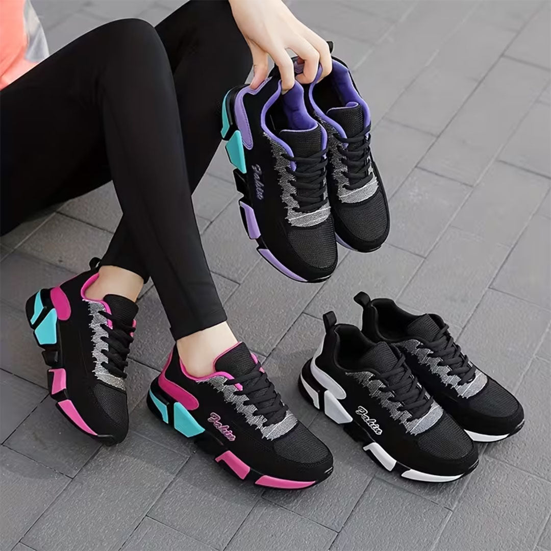 Giselle Chunky Color-block Sneakers