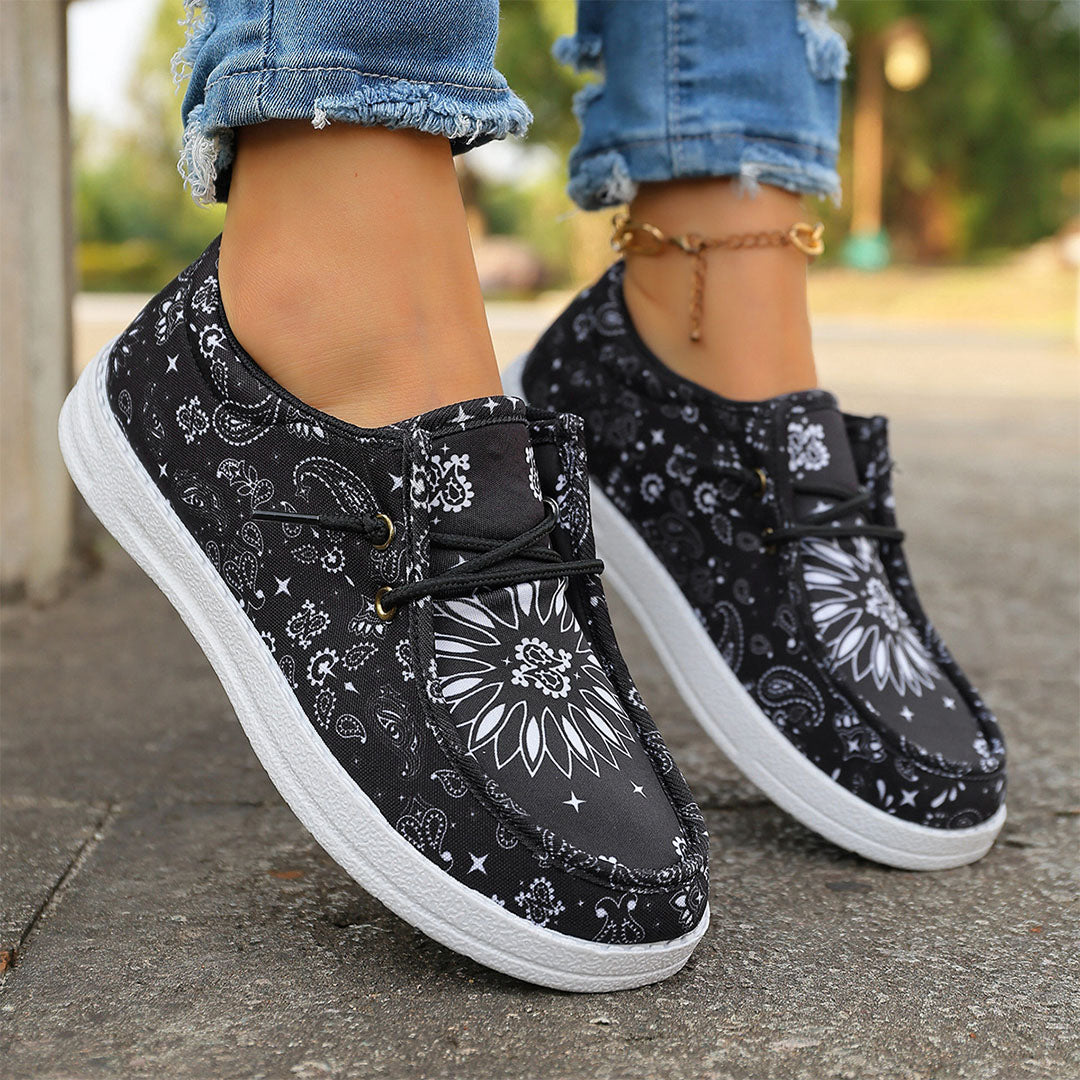 Vera Slip-On Canvas Loafers
