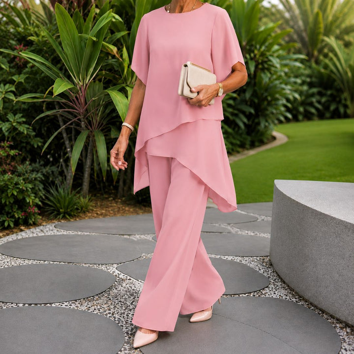Elettra Asymmetrical Two-Piece Set