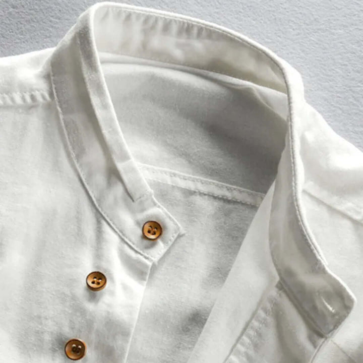Haruki Linen Blend Japan Style Shirt